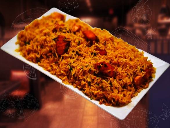Salmon Biryani