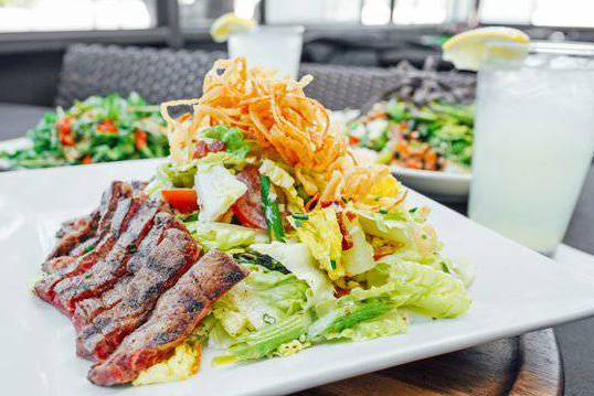 Grilled Skirt Steak Salad
