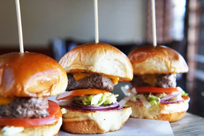 Kids Cheeseburger Sliders