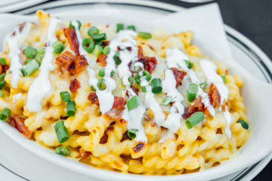Loaded Mac and Cheese