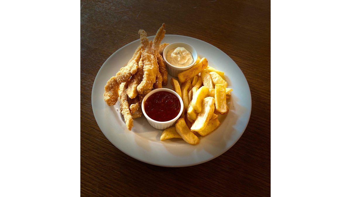 Chicken fingers cu susan