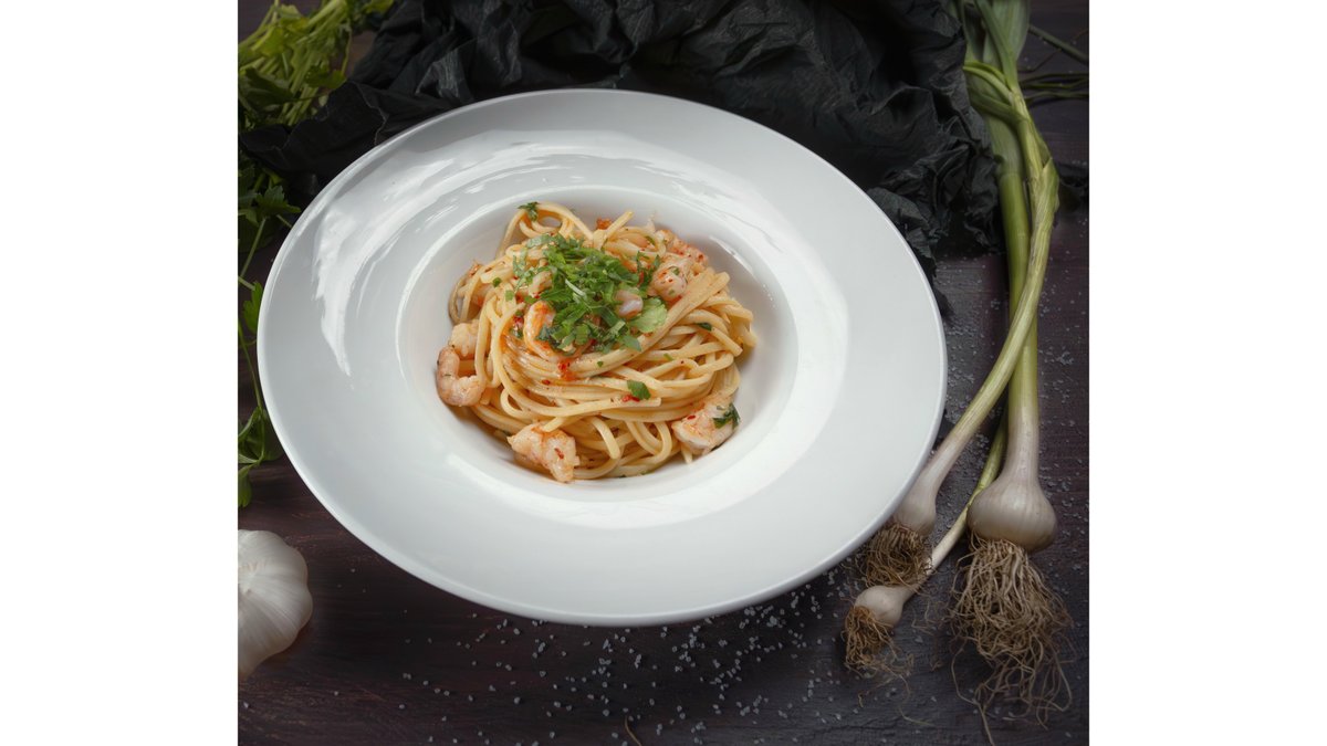 Spaghetti AOP cu creveti