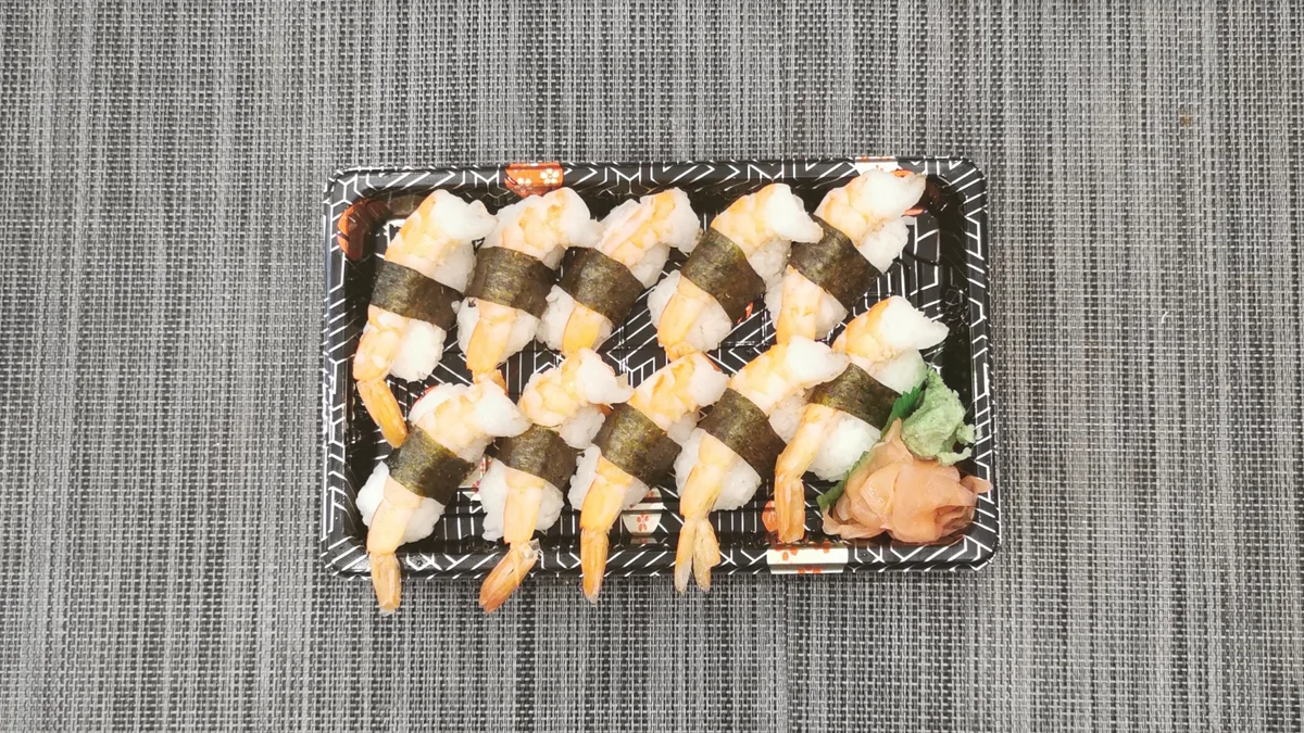 Ga21# Garnélarák sushi 10db