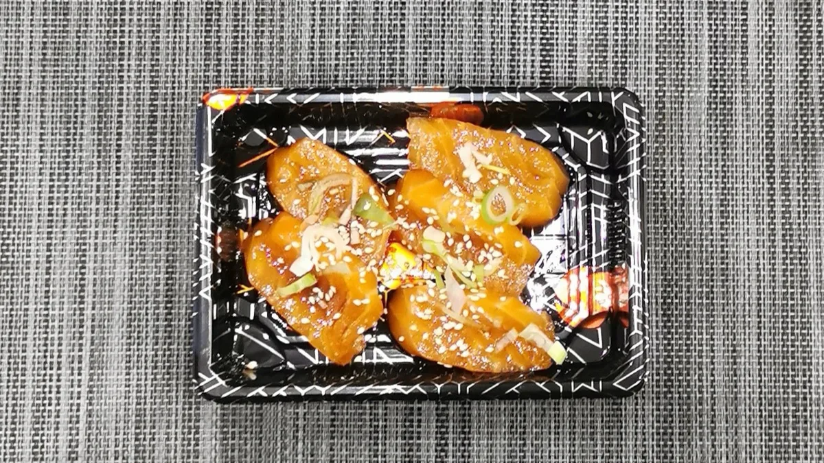 H30# Lazac pácolt sashimi 5db