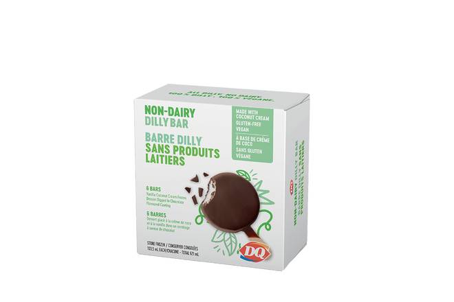 6 pack Non-Dairy DILLY  BAR
