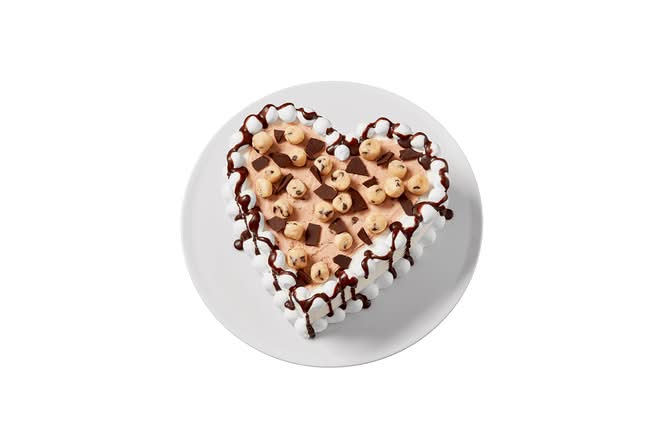 Double Fudge Cookie Dough BLIZZARD Cupid Cake
