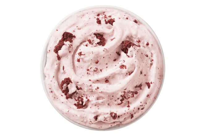 Red Velvet Cake BLIZZARD Treat