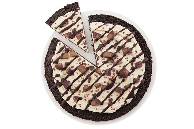 REESE PEANUT BUTTER CUPS DQ TREATZZA PIZZA