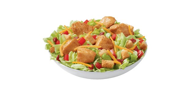 Rotisserie-Style Chicken Bites Salad Bowl