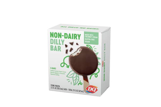 6 pack Non-Dairy DILLY BAR