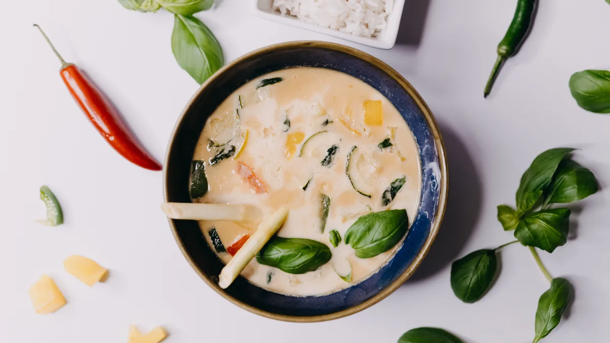 🧡 Thai green curry