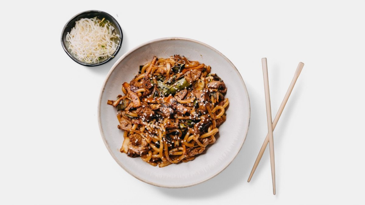 🧡 Udon rezance s bravčovou panenkou