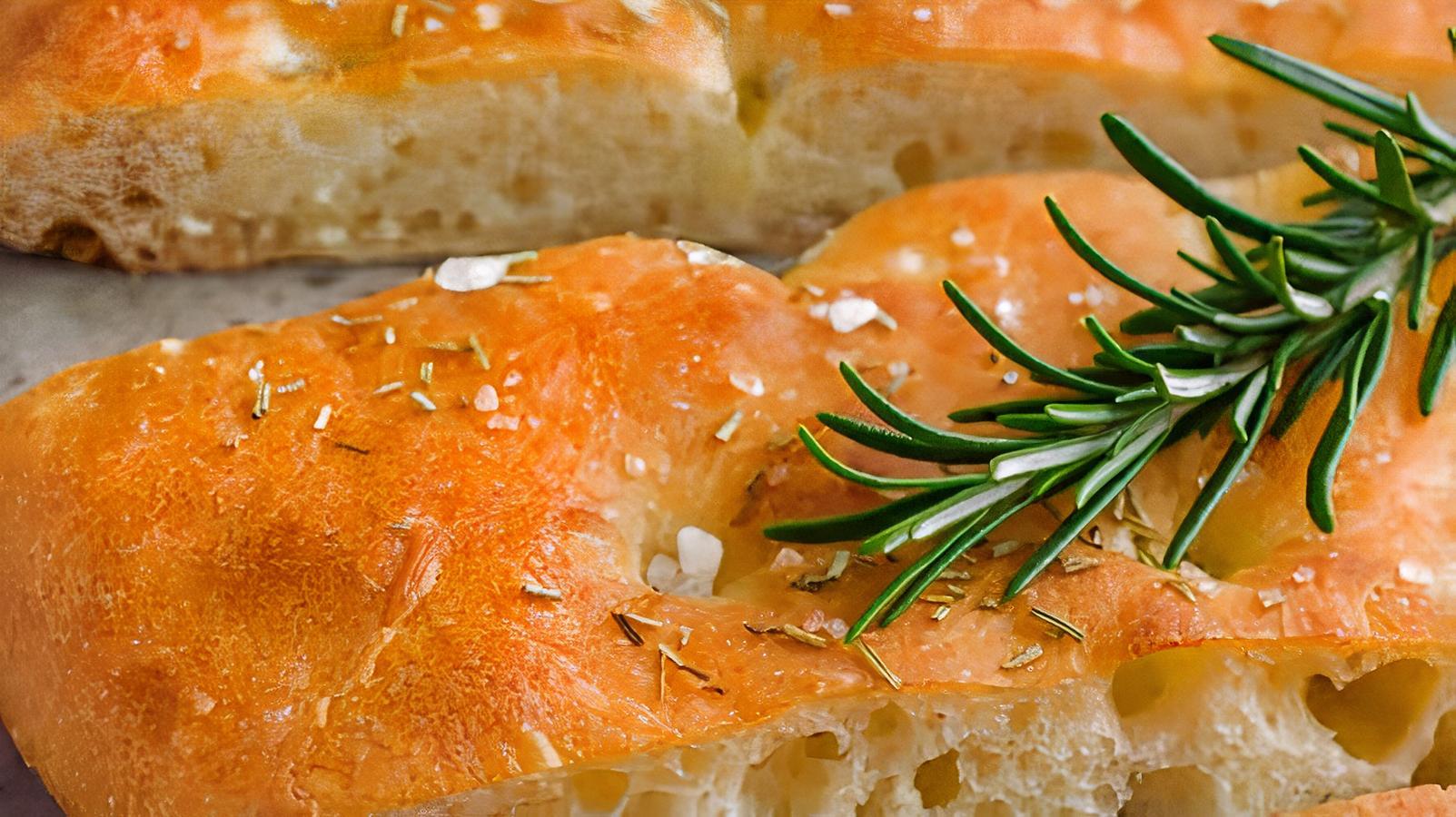 Rosemary Sea Salt Focaccia