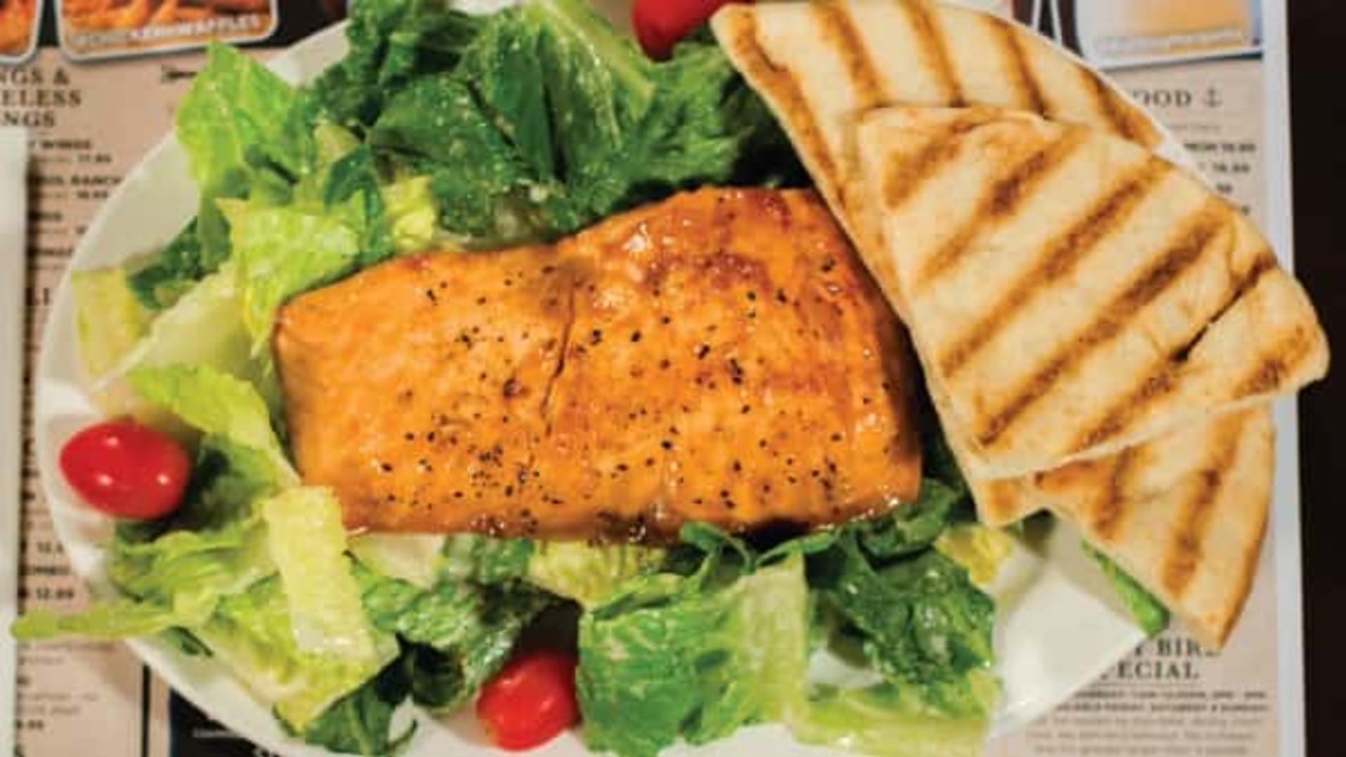 Caesar Salad w/Salmon