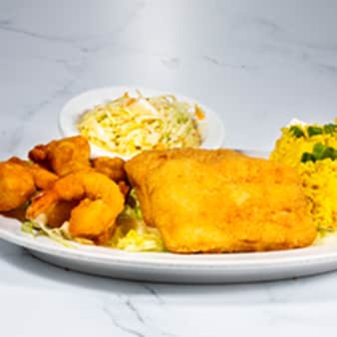 Fish and Shrimp Combo