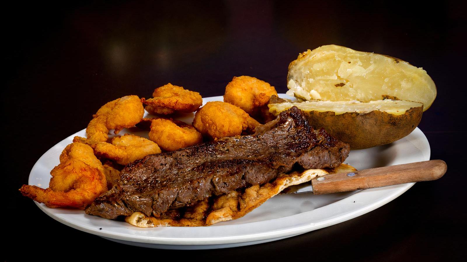 Steak and Shrimp