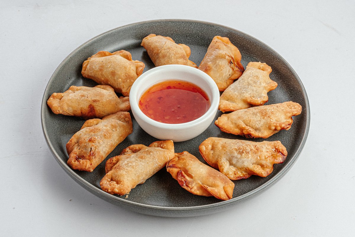 Мини чебуреки с мясом (10 шт)