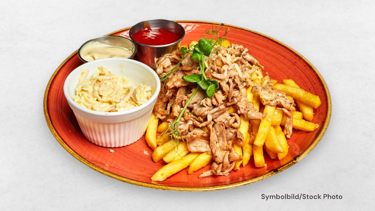 Schawarma-Teller