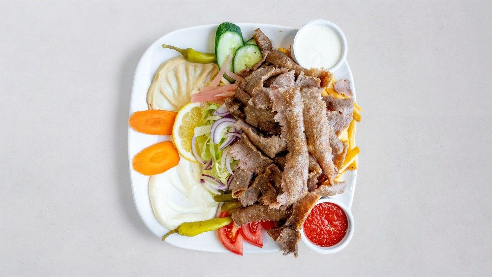 Kebab med Halloumi