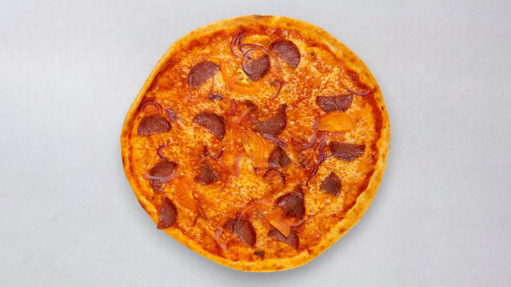 Salami Pizza