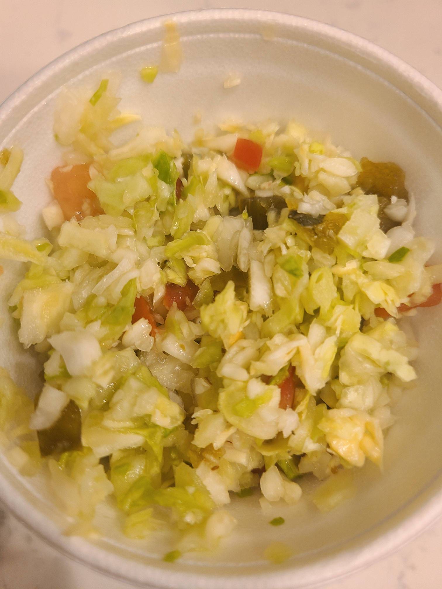 12oz salsa or cabbage