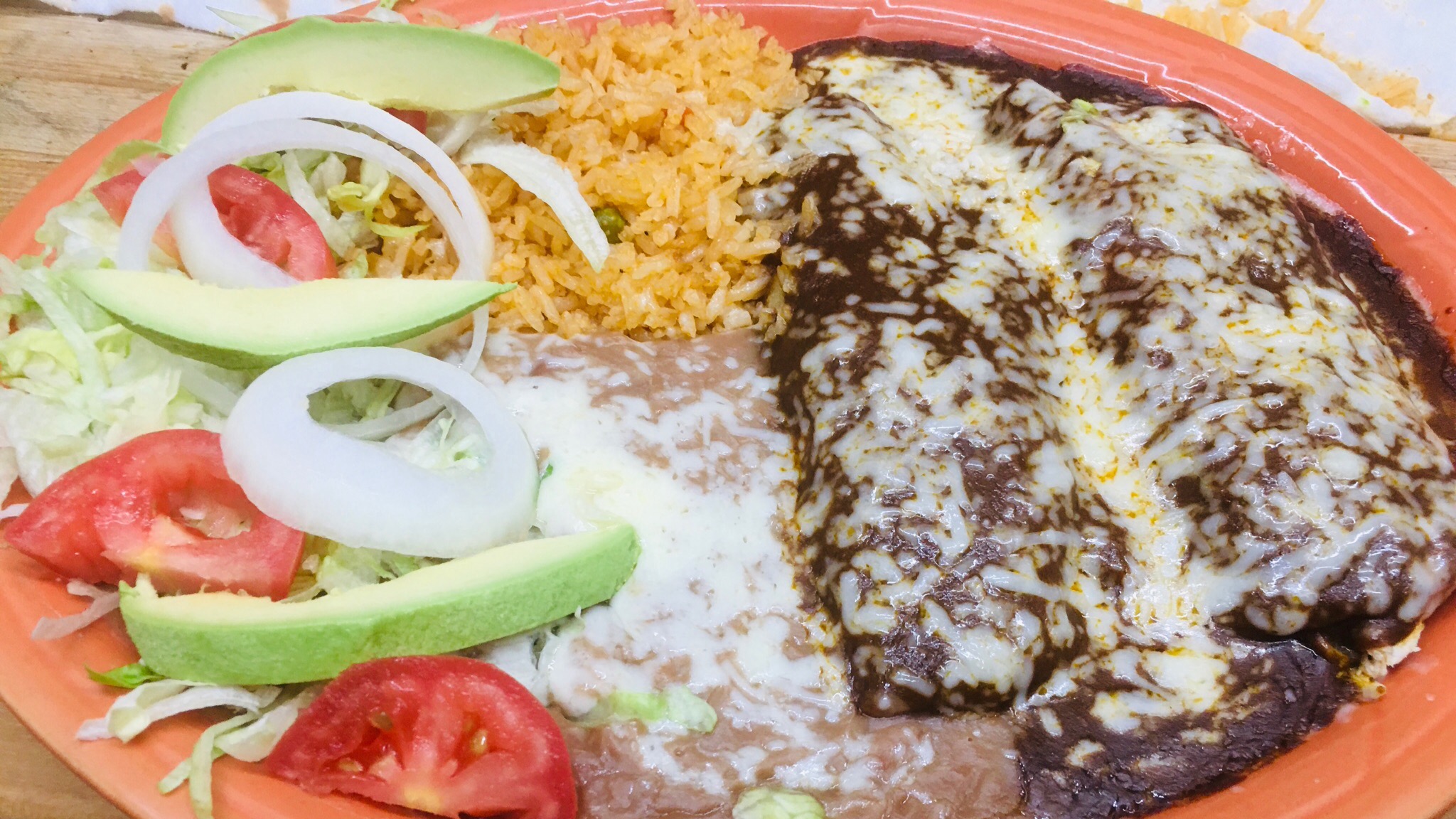 Enchiladas De Mole