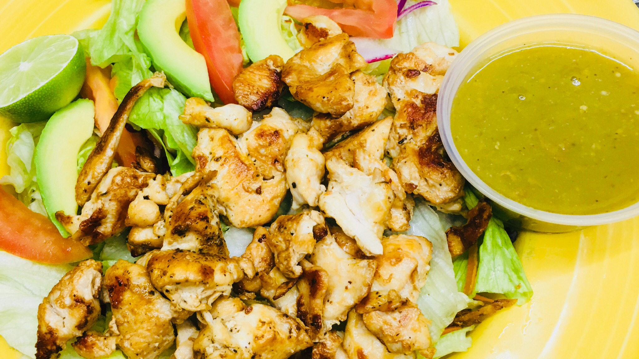 The Grilled Chicken Salad