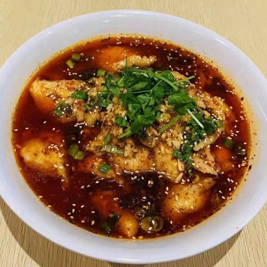 Boiled Spicy Fish Fillet 水煮鱼片