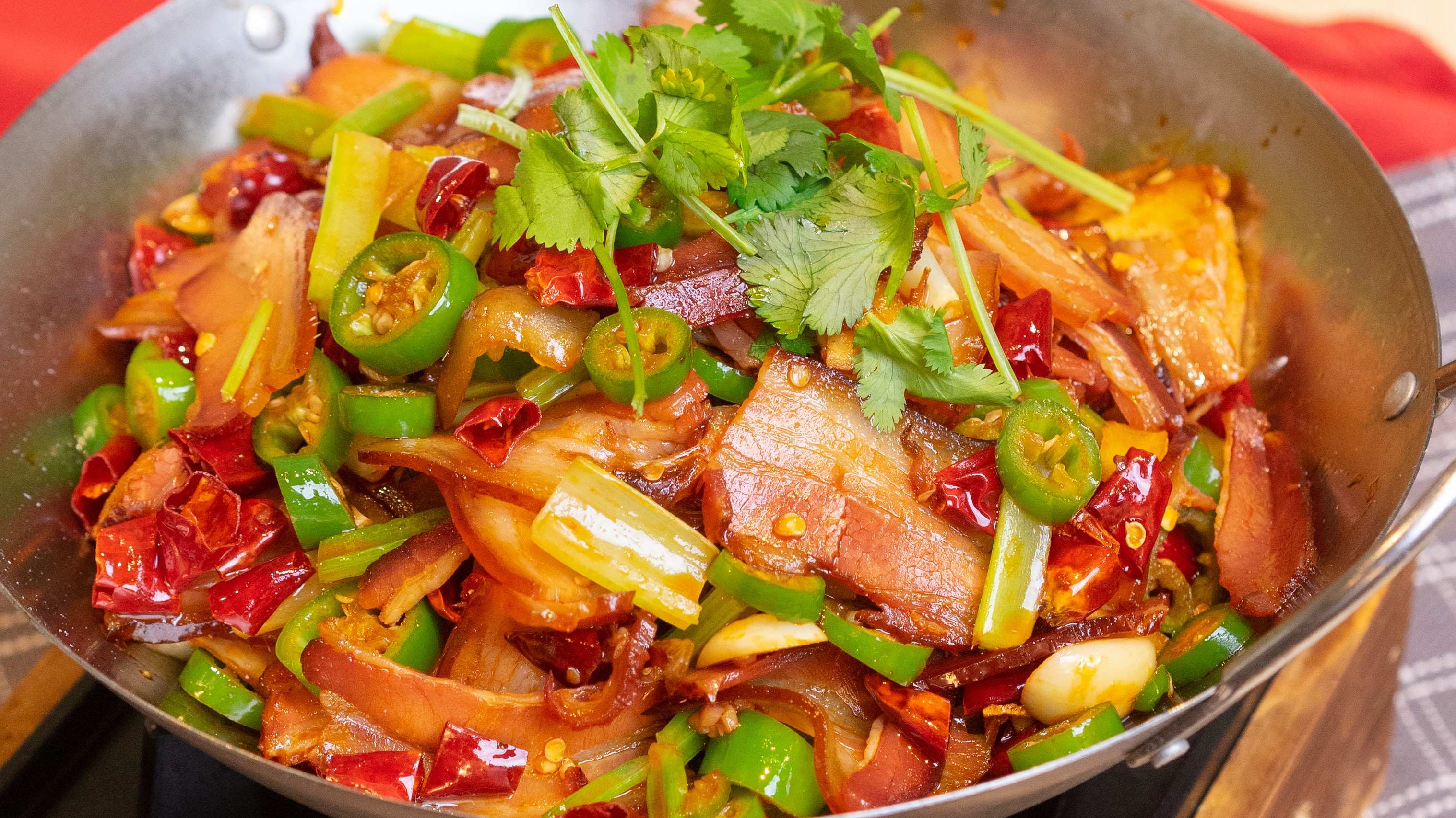 Dry Pot Bacon 干锅腊肉