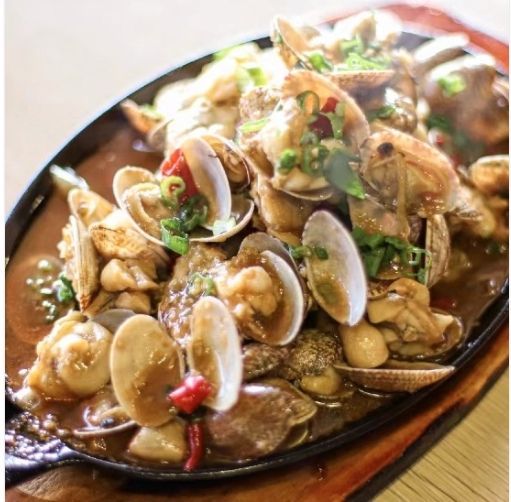 Frog and Clam 花蛤戏牛蛙