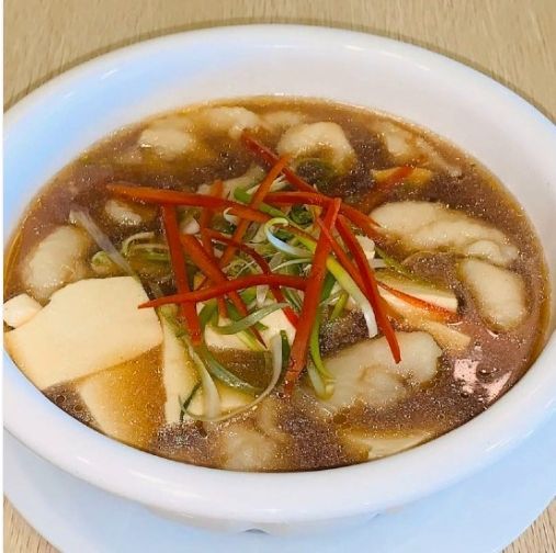Steamed Tofu Fish Fillet 清蒸豆花鱼片