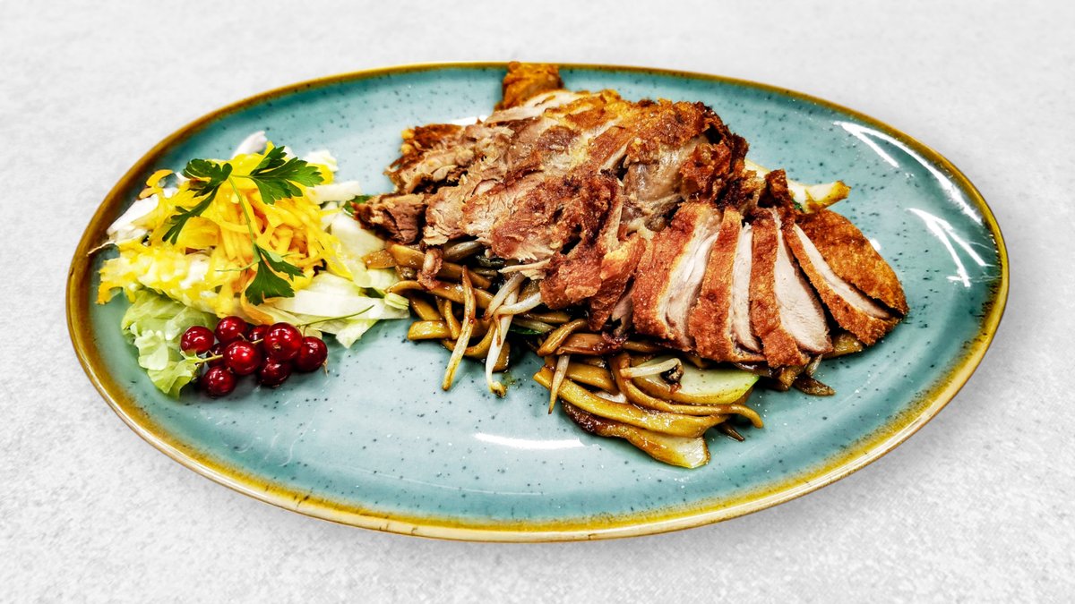 Fried Noodles with Duck