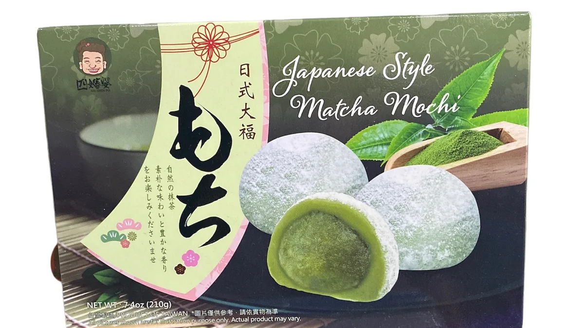 Matcha ízű mochi 6db