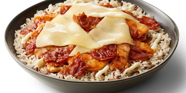 BBQ Chicken Rice and Grain Bowl