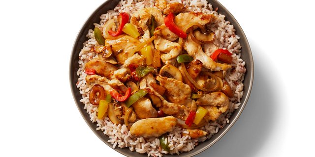 Chicken Teriyaki Rice and Grain Bowl