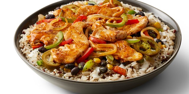 Southwestern Chicken Rice and Grain Bowl