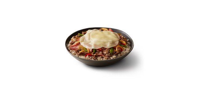 Steak Bomb Rice and Grain Bowl