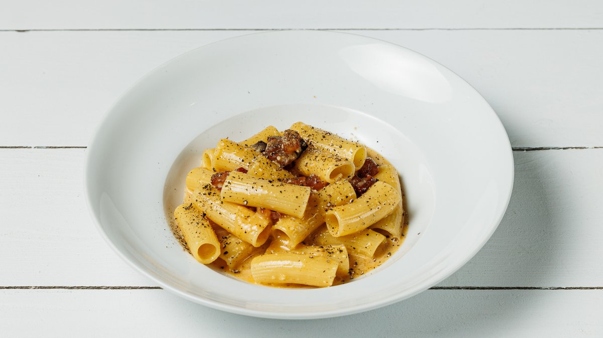 Rigatoni Carbonara