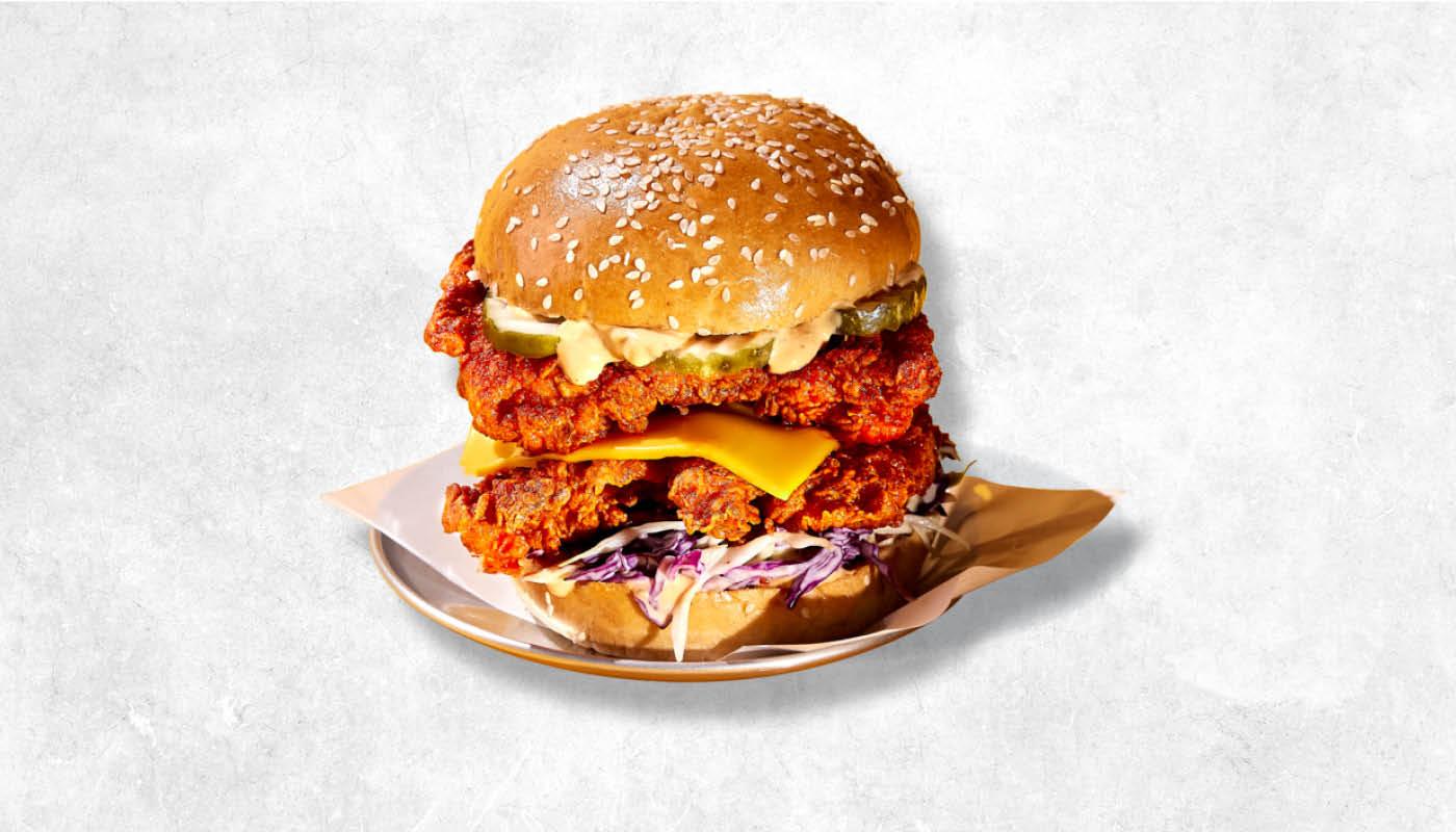 Double Divine Burger (4315 kJ)