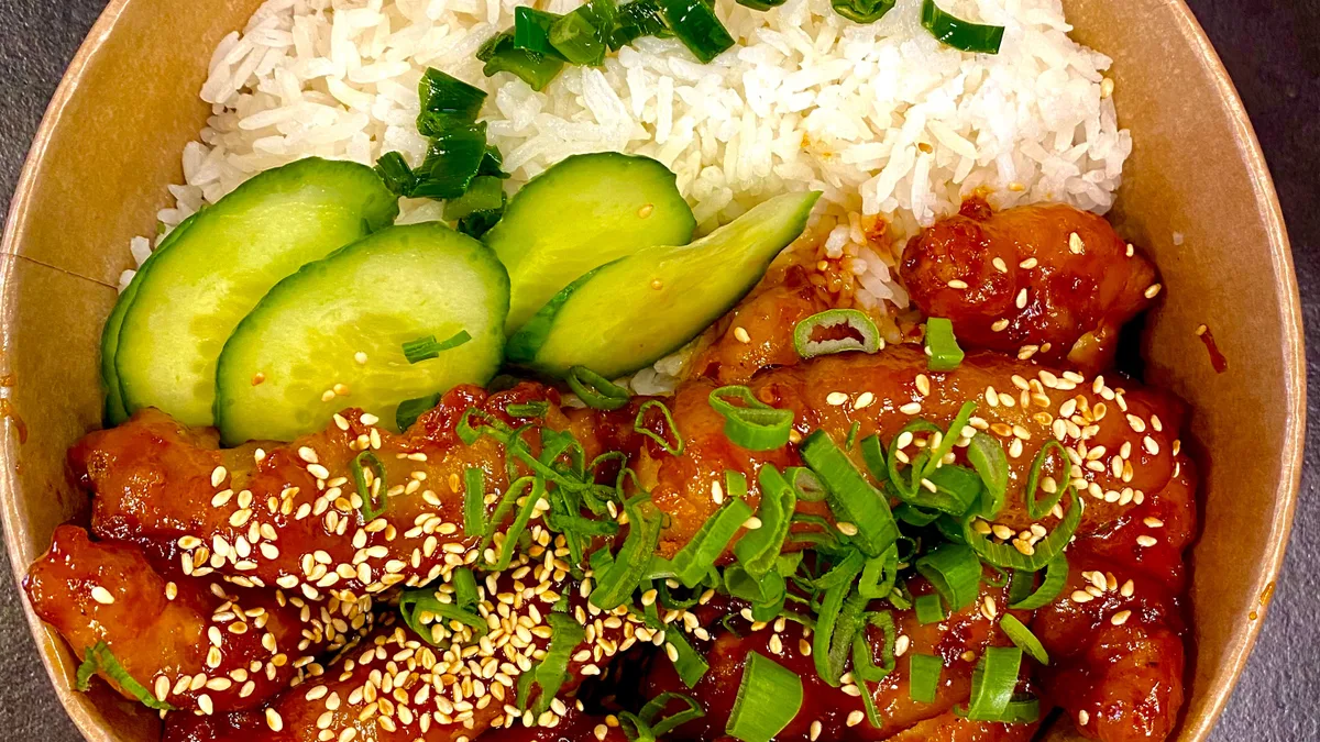 Chicken  spicy Caramel 🌶️