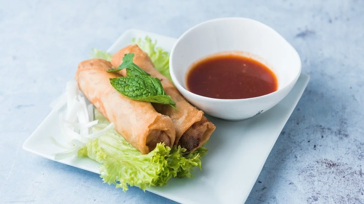 Vegan Spring Rolls (4 τεμ.)