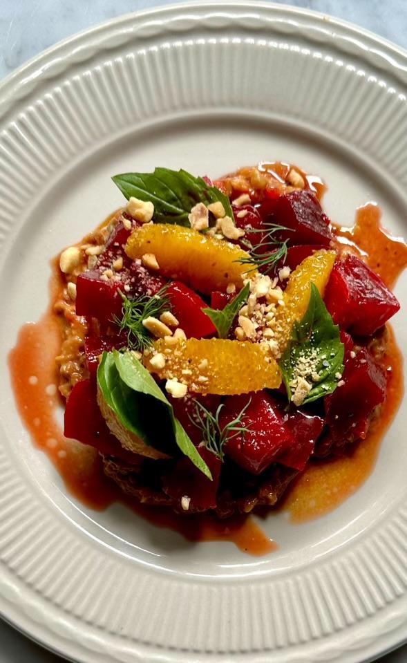 Salt Roasted Beets