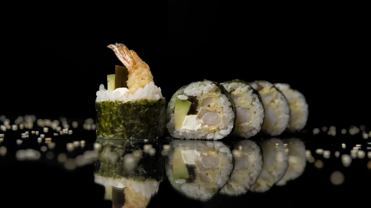 Futomaki z Krewetkami (6sztuk)