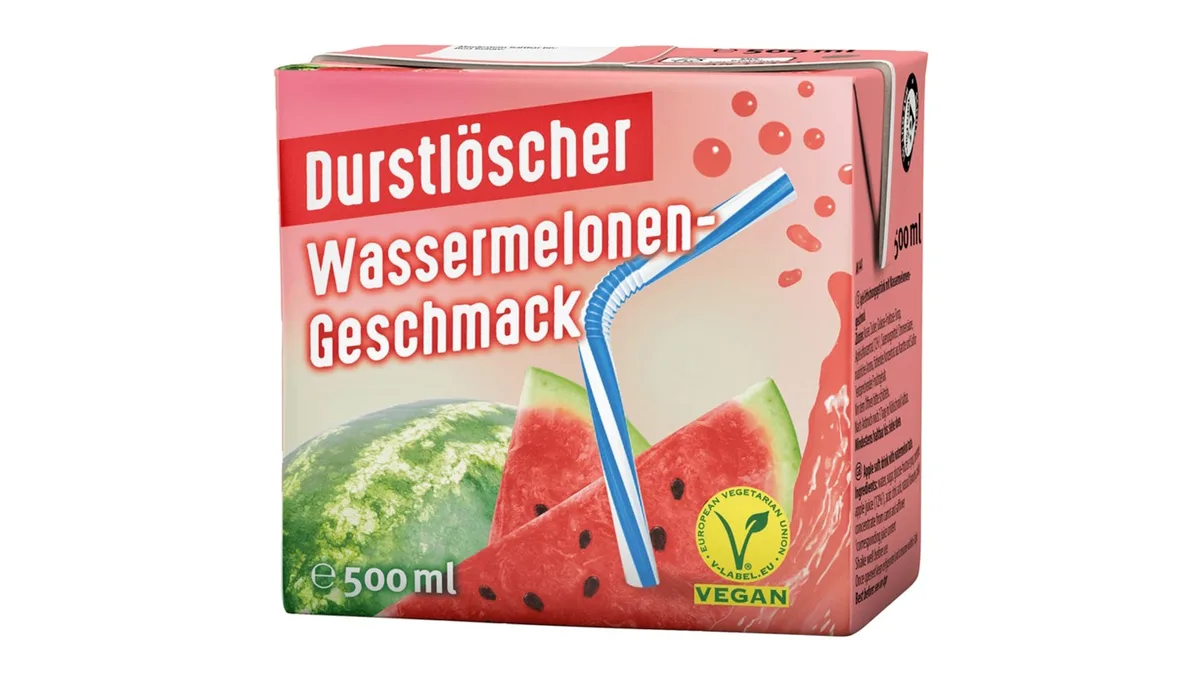 Durstlöscher Wassermelonen-Geschmack 0,5 l