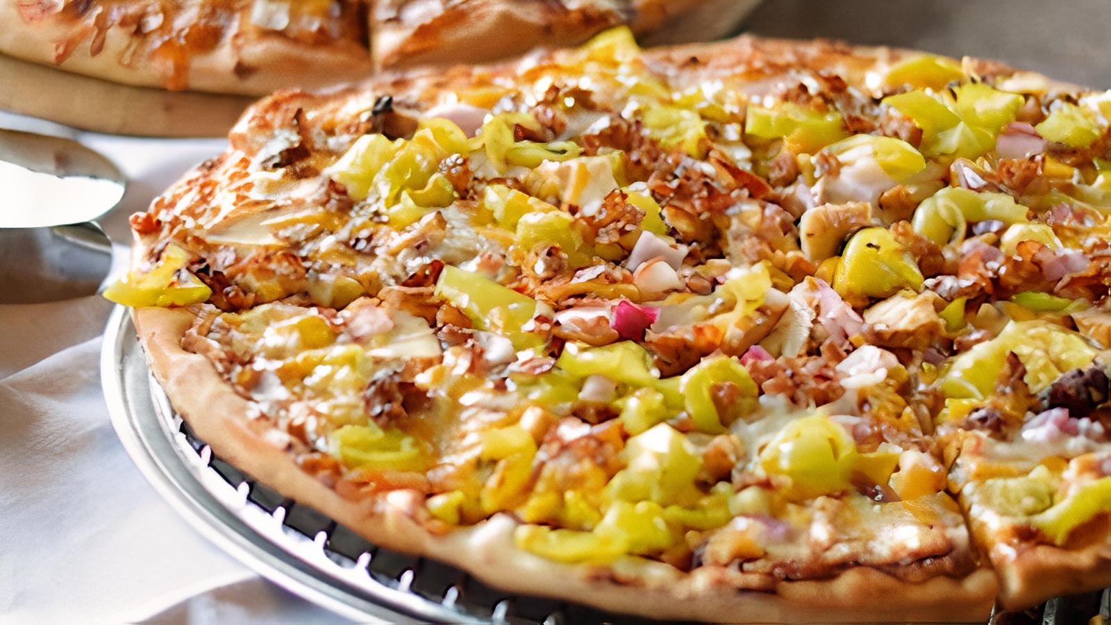 Bbq Chicken with Bacon (Large - 12 Slices)
