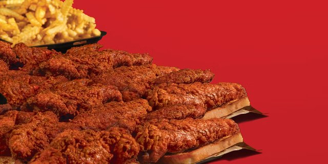 Tenders and Fries Hot Box Bundle