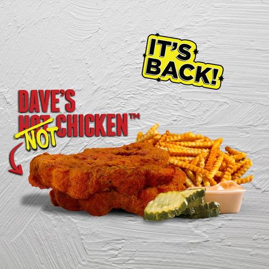 Cauli Daves #1: 2 Cauli Tenders with Fries
