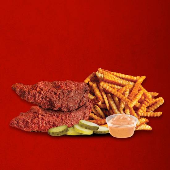 Dave's #1: 2 Tenders w/ Fries