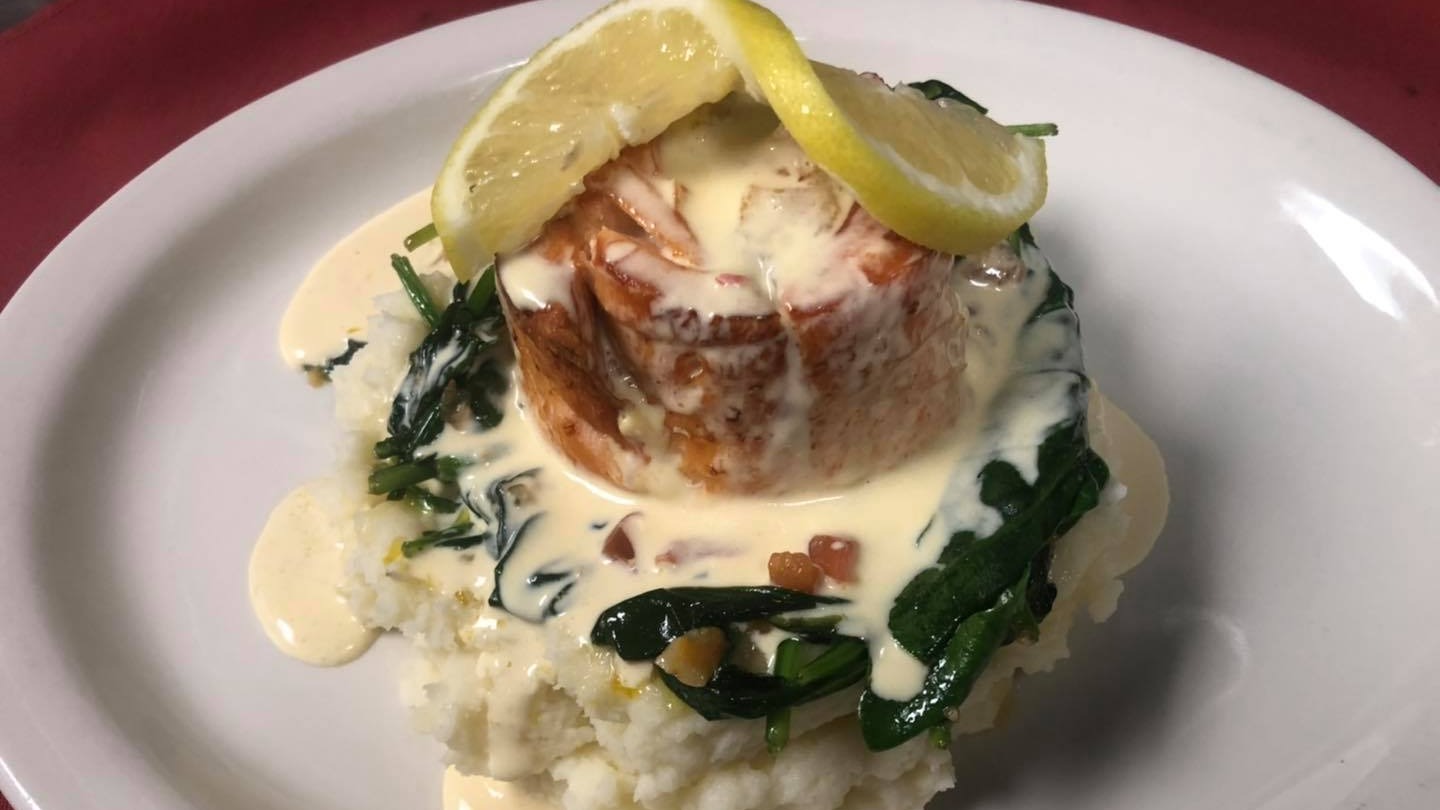 Baked Stuffed Salmon