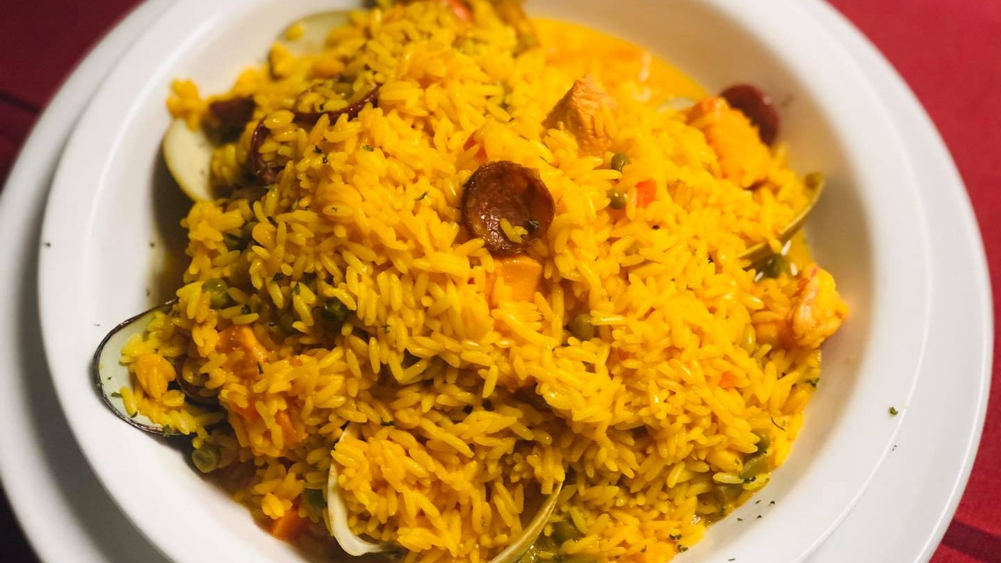 David's Seafood Paella